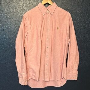 Large Salmon Ralph Lauren Oxford shirt